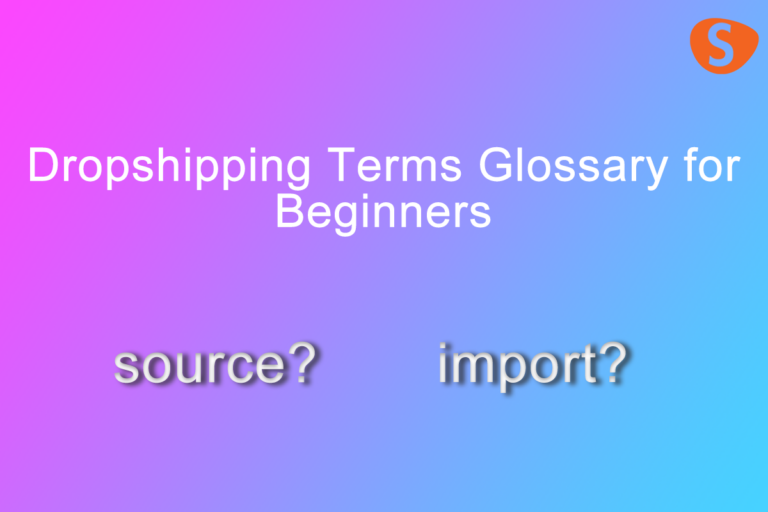 Glossaire des termes de dropshipping pour les débutants