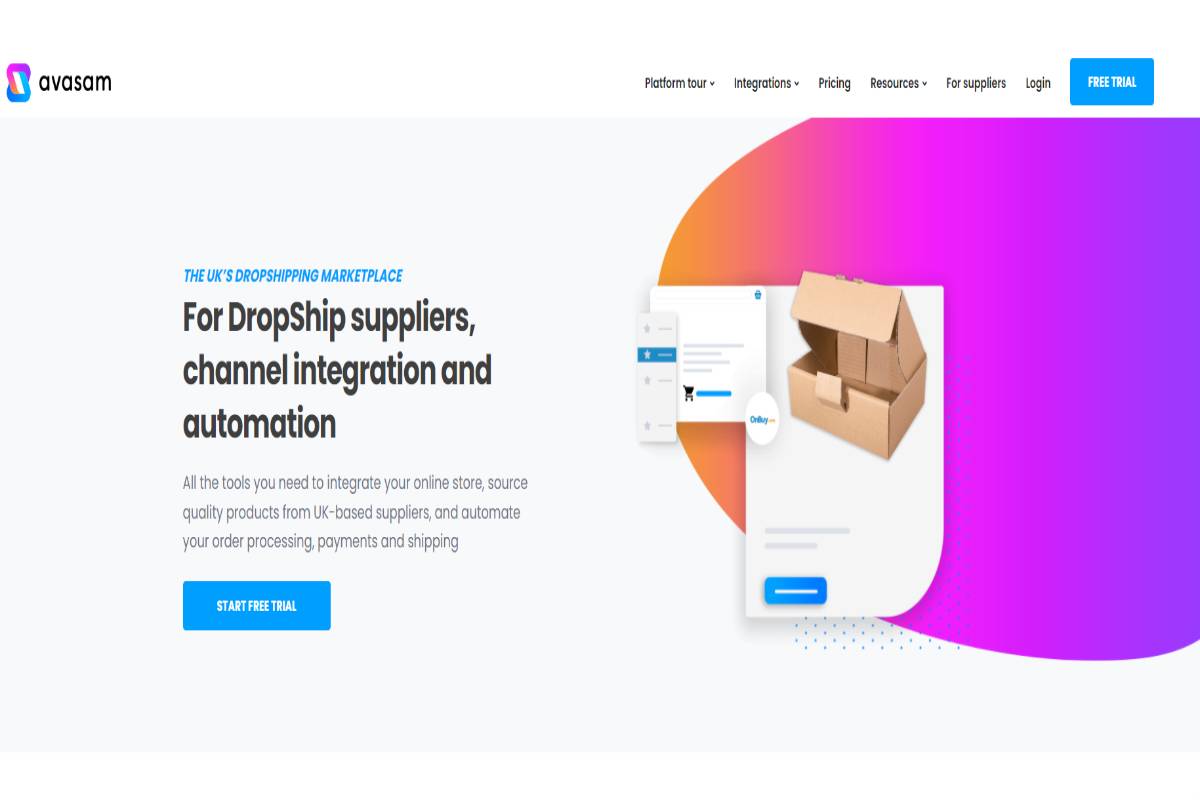 Dropshipping Reino Unido proveedor-Avasam