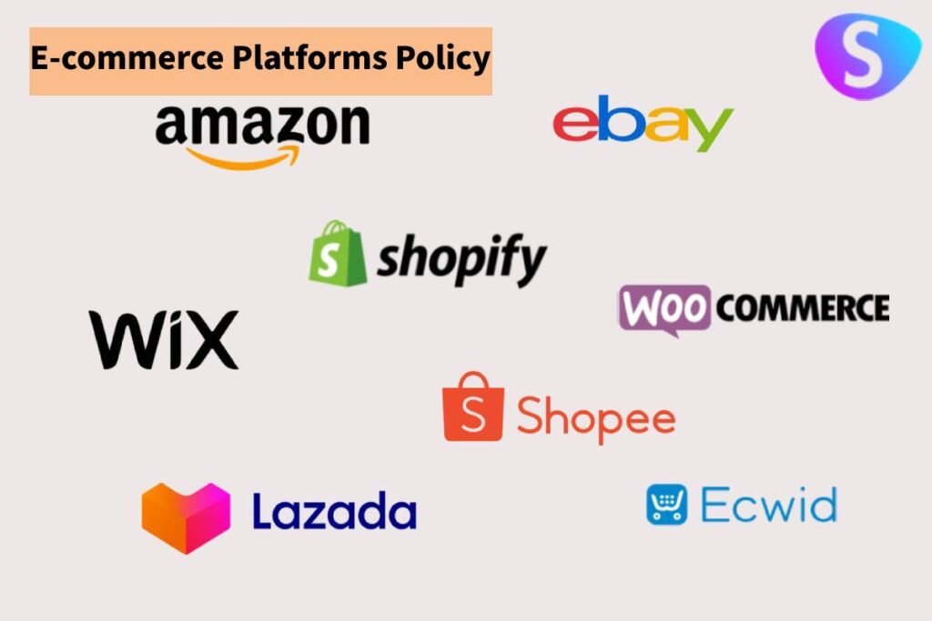 Política de plataformas de comercio electrónico