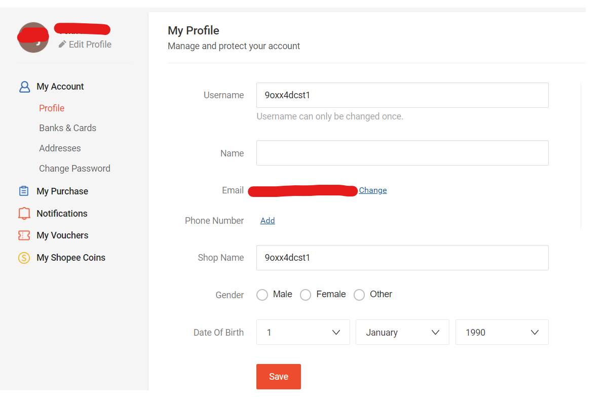 Complete your personal profile