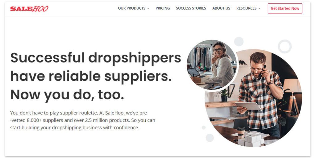 Dropshipping supplier in the UK-SaleHoo