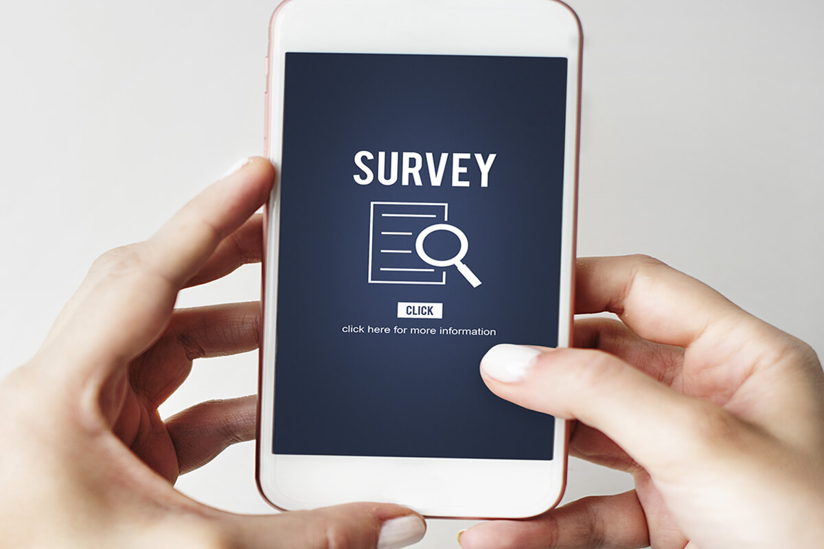 Conduct a survey in product research