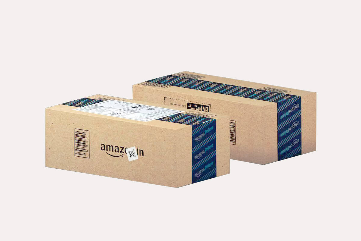 Caja de envío de Amazon