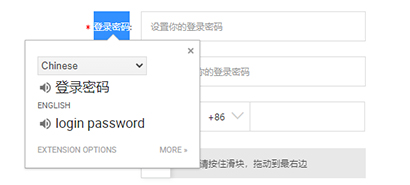 Usa Google Translate para traducir caracteres chinos que no conoces