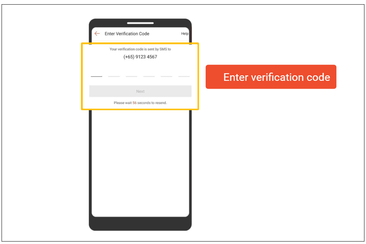 verify your phone number