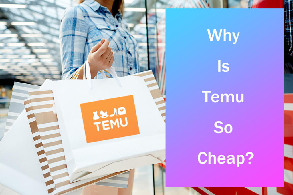 Pourquoi Temu est-il si bon marché