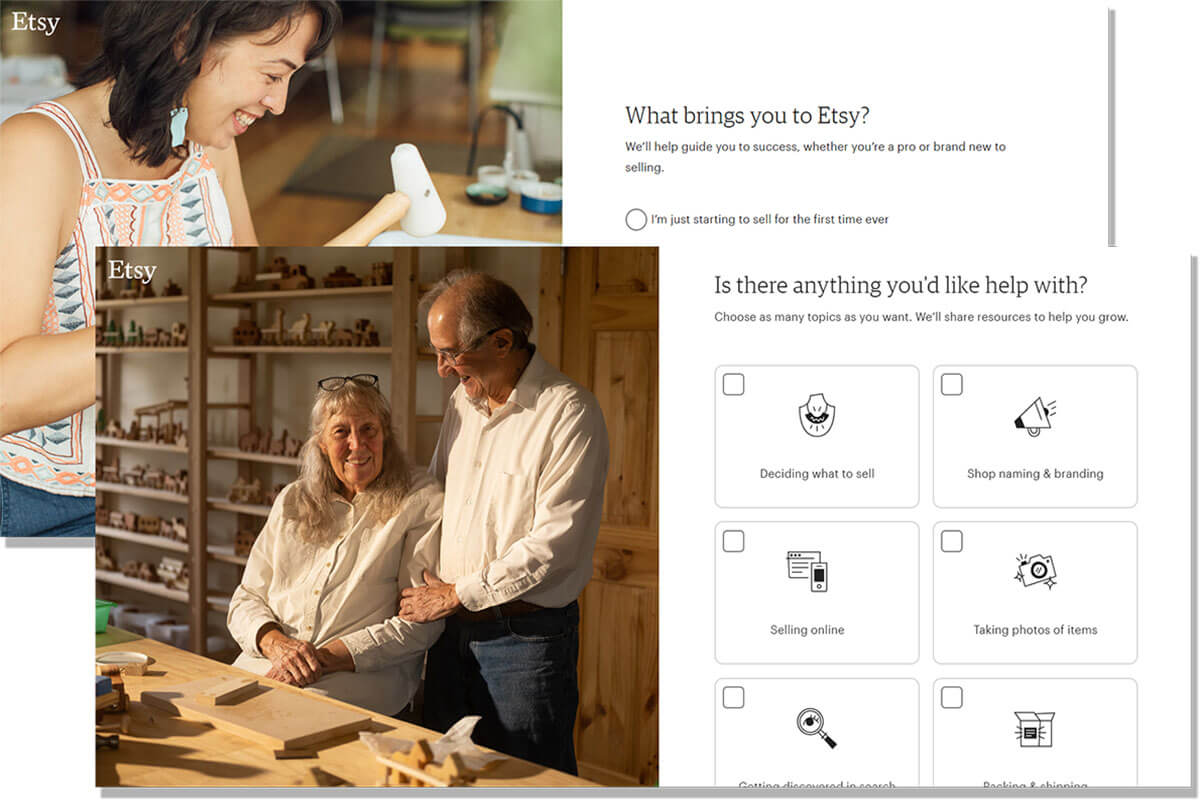 Etsy questions