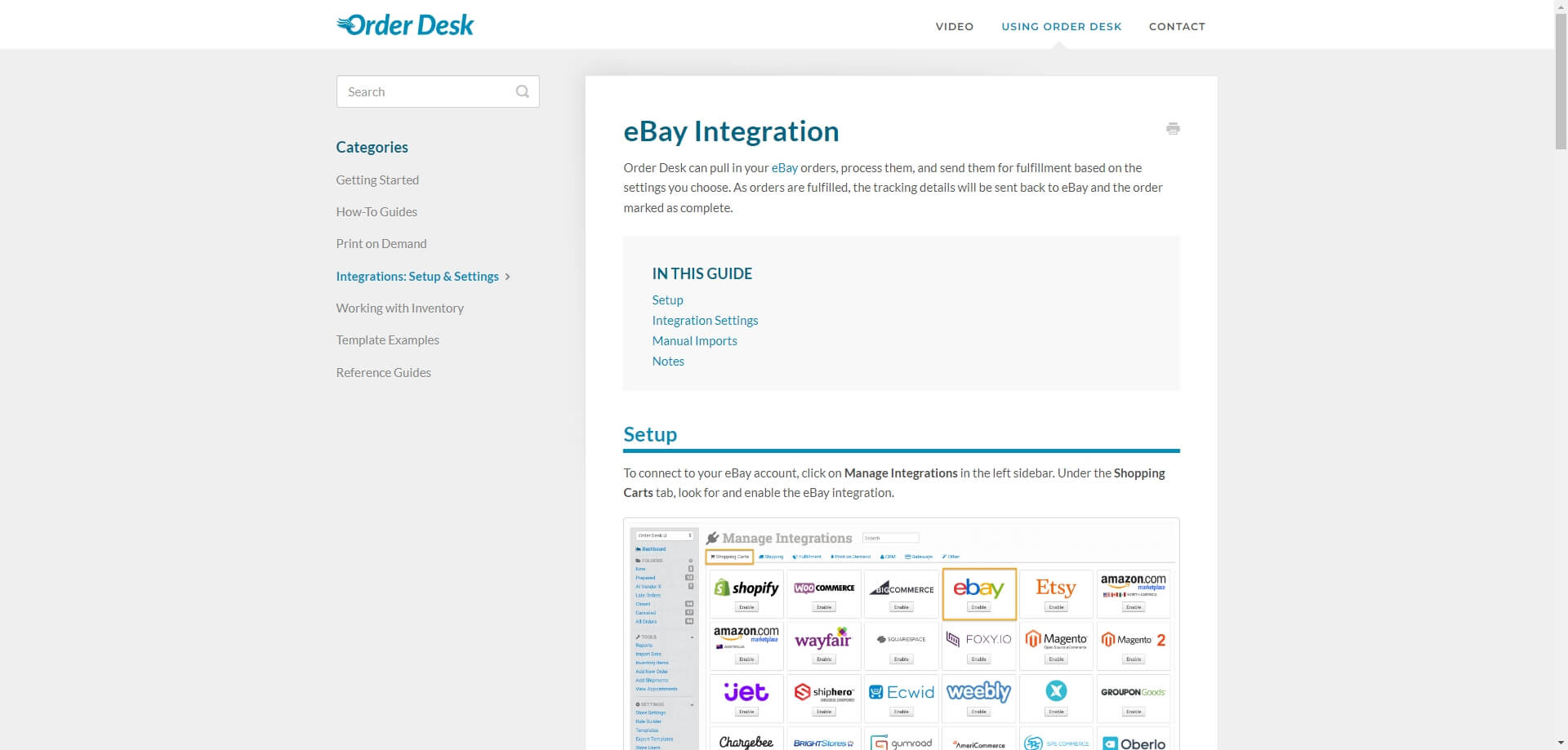 eBay-Integration