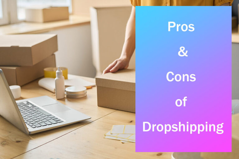 Comprender los pros y los contras del dropshipping