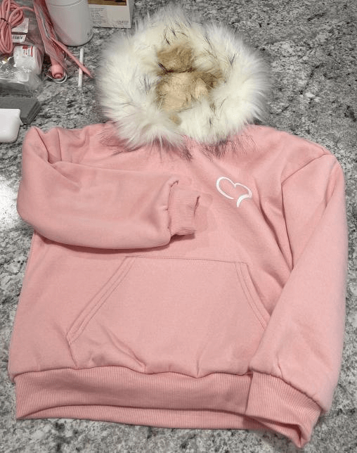 The hoodie Lily bought from Shein