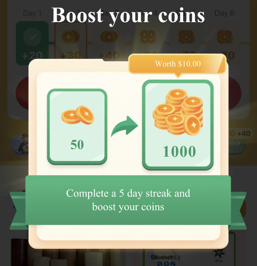 promotions to get more coins
