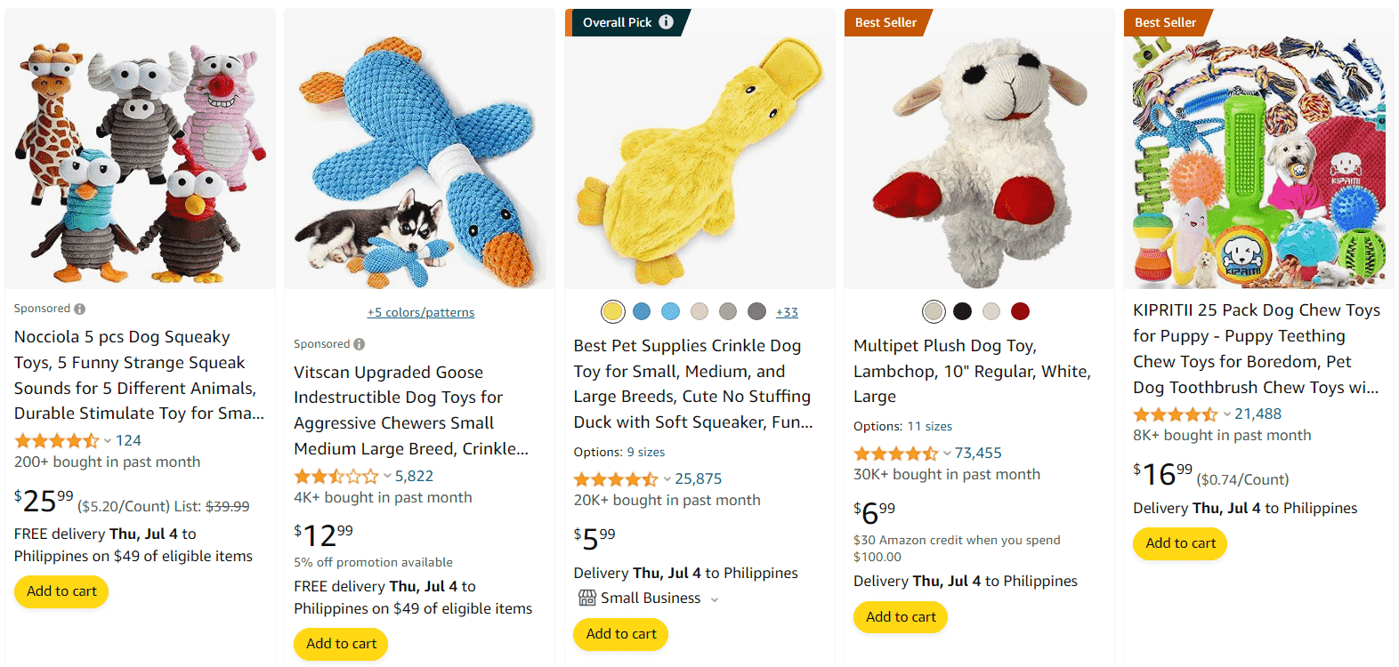 juguetes para mascotas