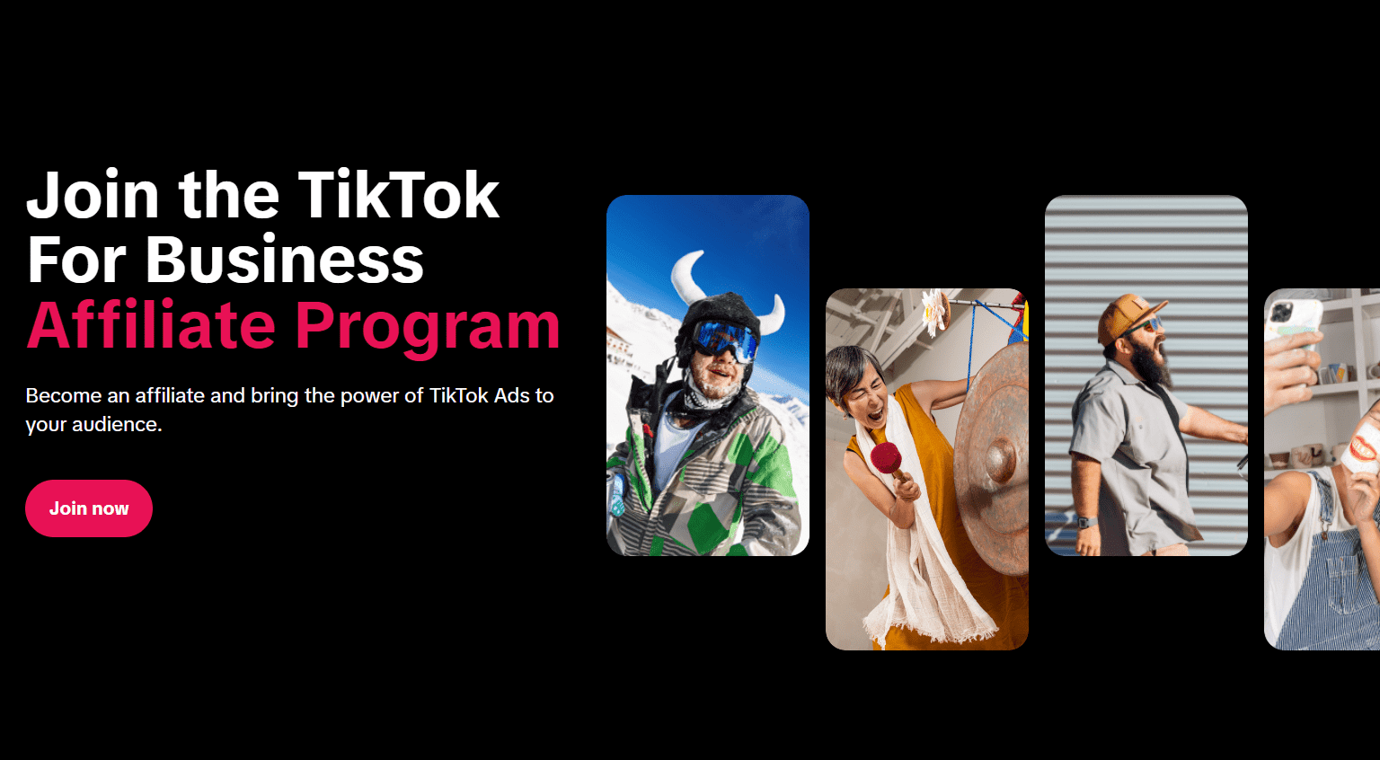 Programme d'affiliation TikTok