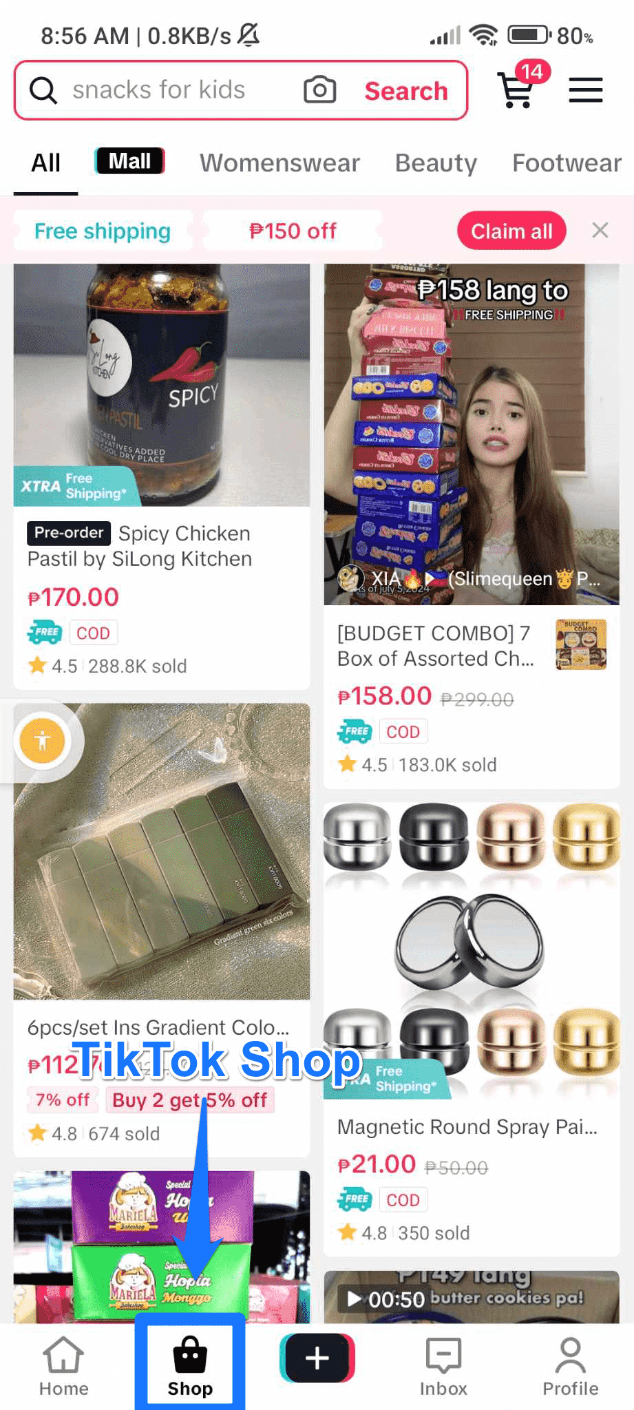 tienda de tiktok