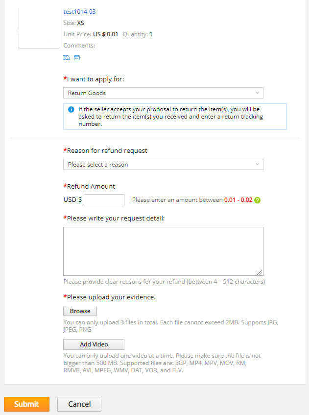 aliexpress dispute process step 4