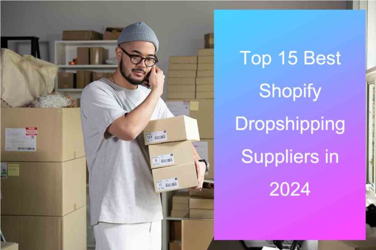 Los 15 mejores proveedores de dropshipping de Shopify en 2024