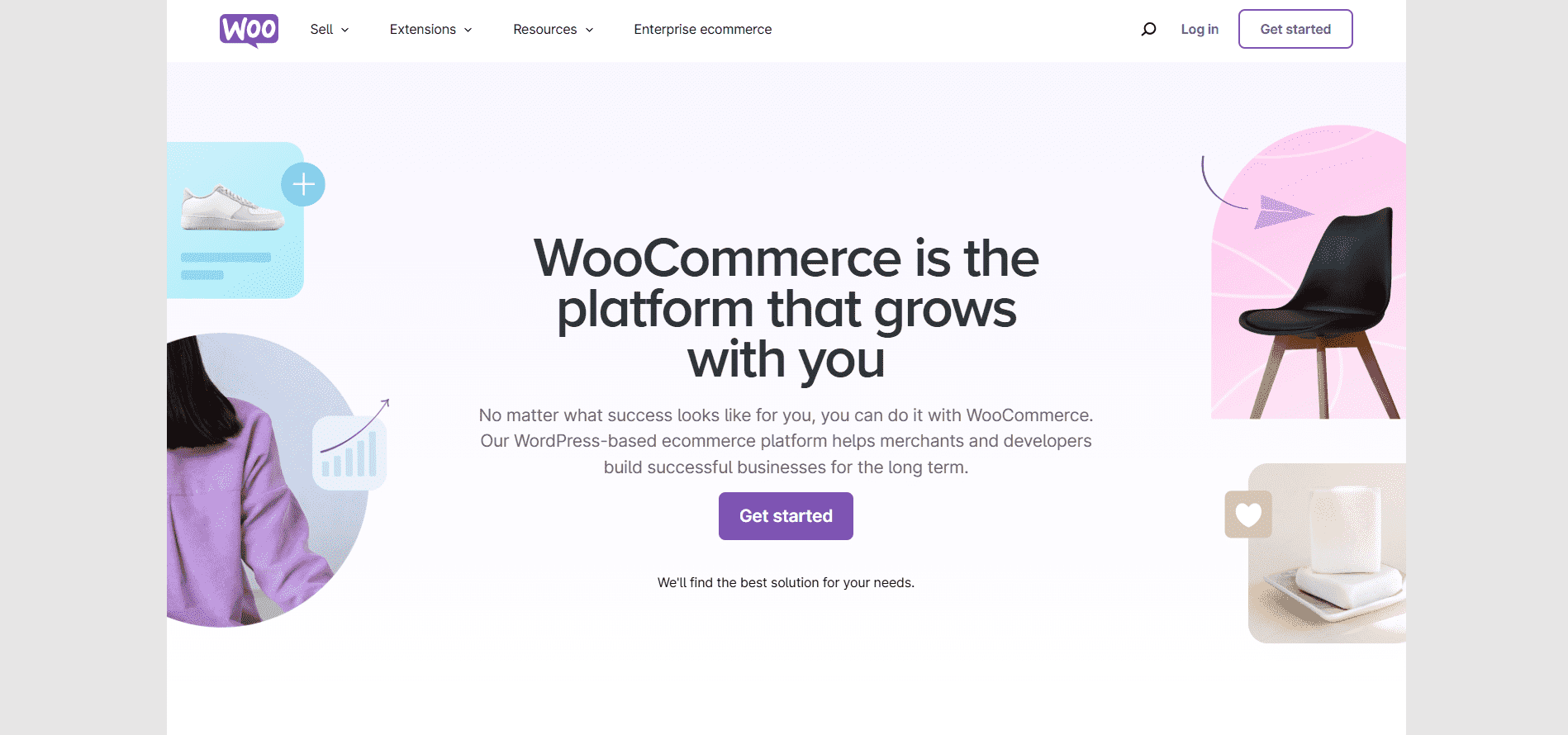 Strona internetowa Woocommerce