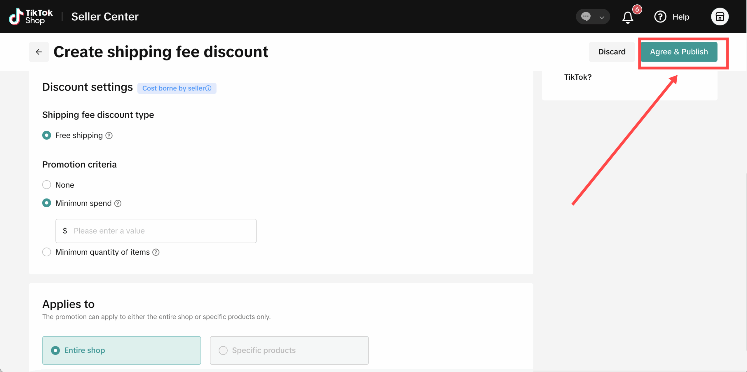 oferuj darmową wysyłkę progi 3