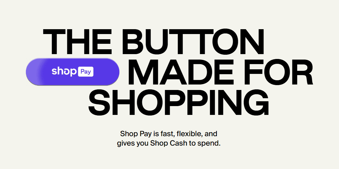 Shop Pay website