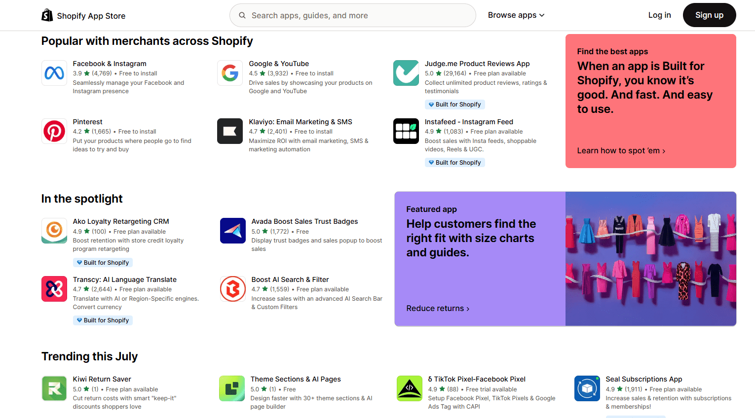 shopify apps