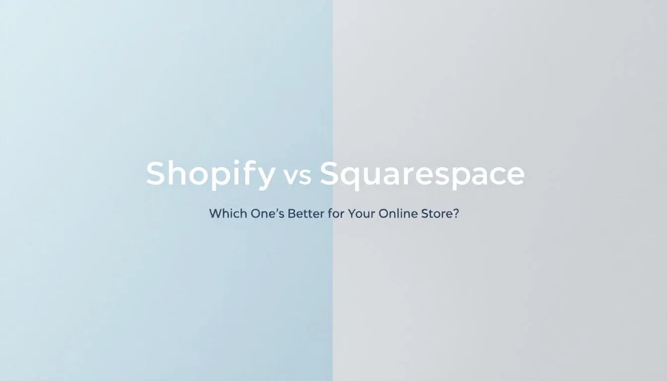 Shopify vs Squarespace