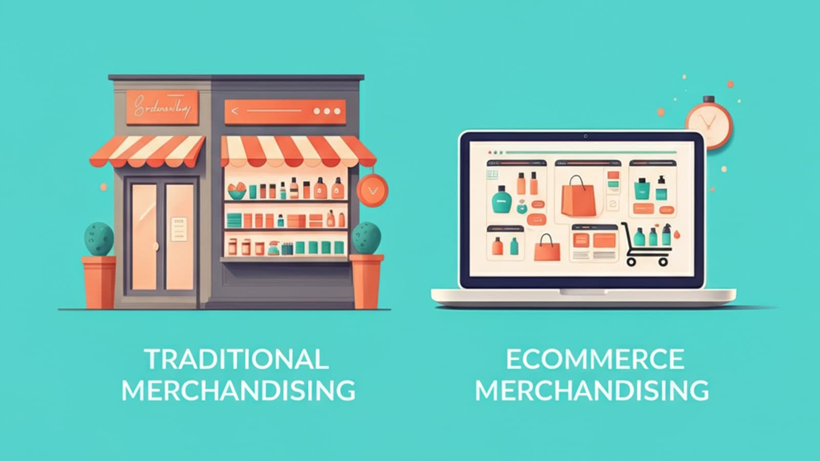 Ecommerce Merchandising and Traditional Merchandising