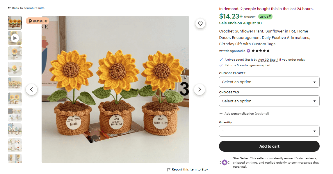 knitted products