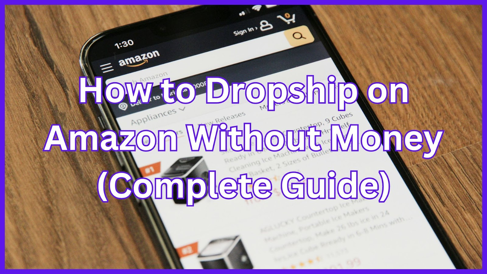 how to dropship on Amazon