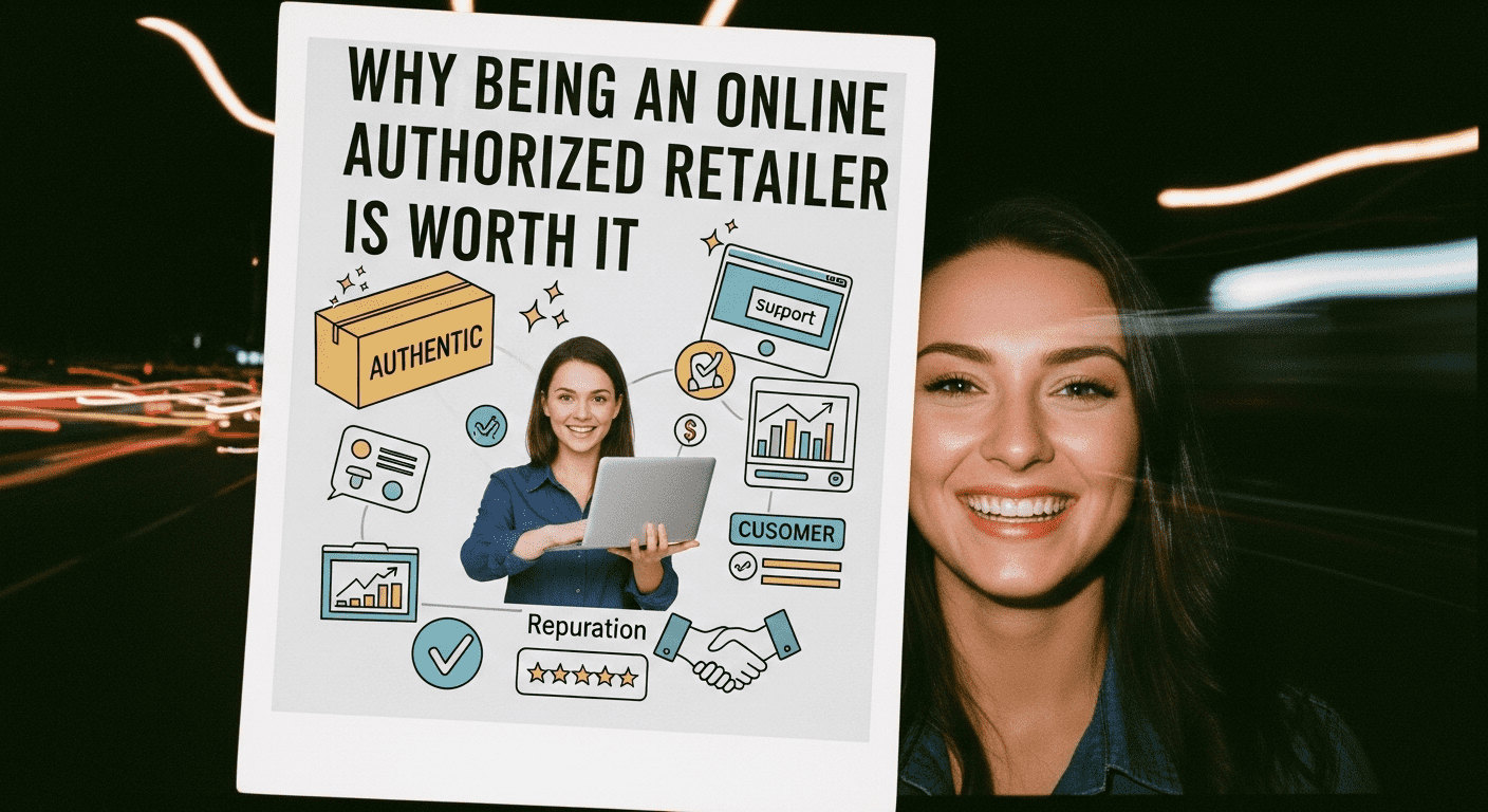 benefits of being online authorized retailer