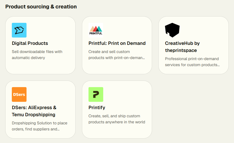 Big Cartel dropshipping