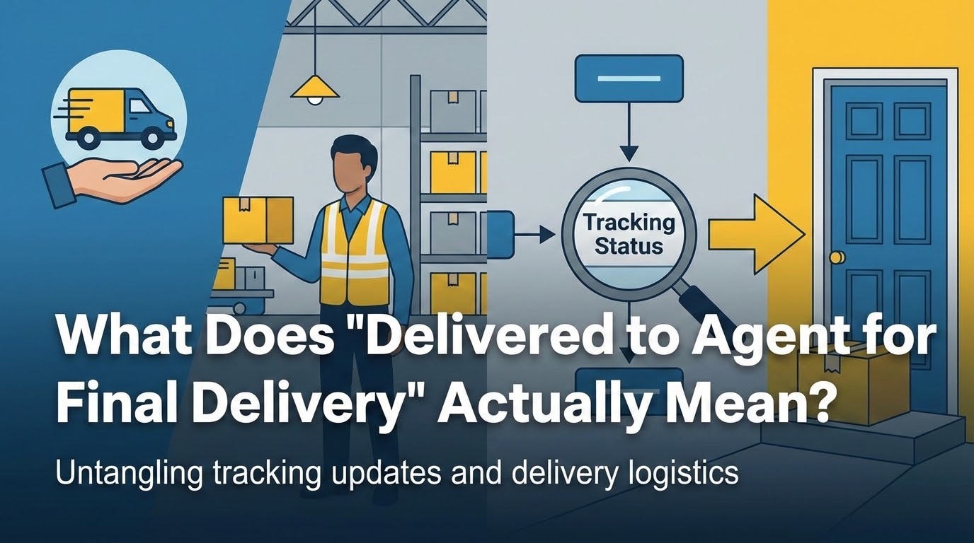 Delivered to Agent for Final Delivery Actually Means