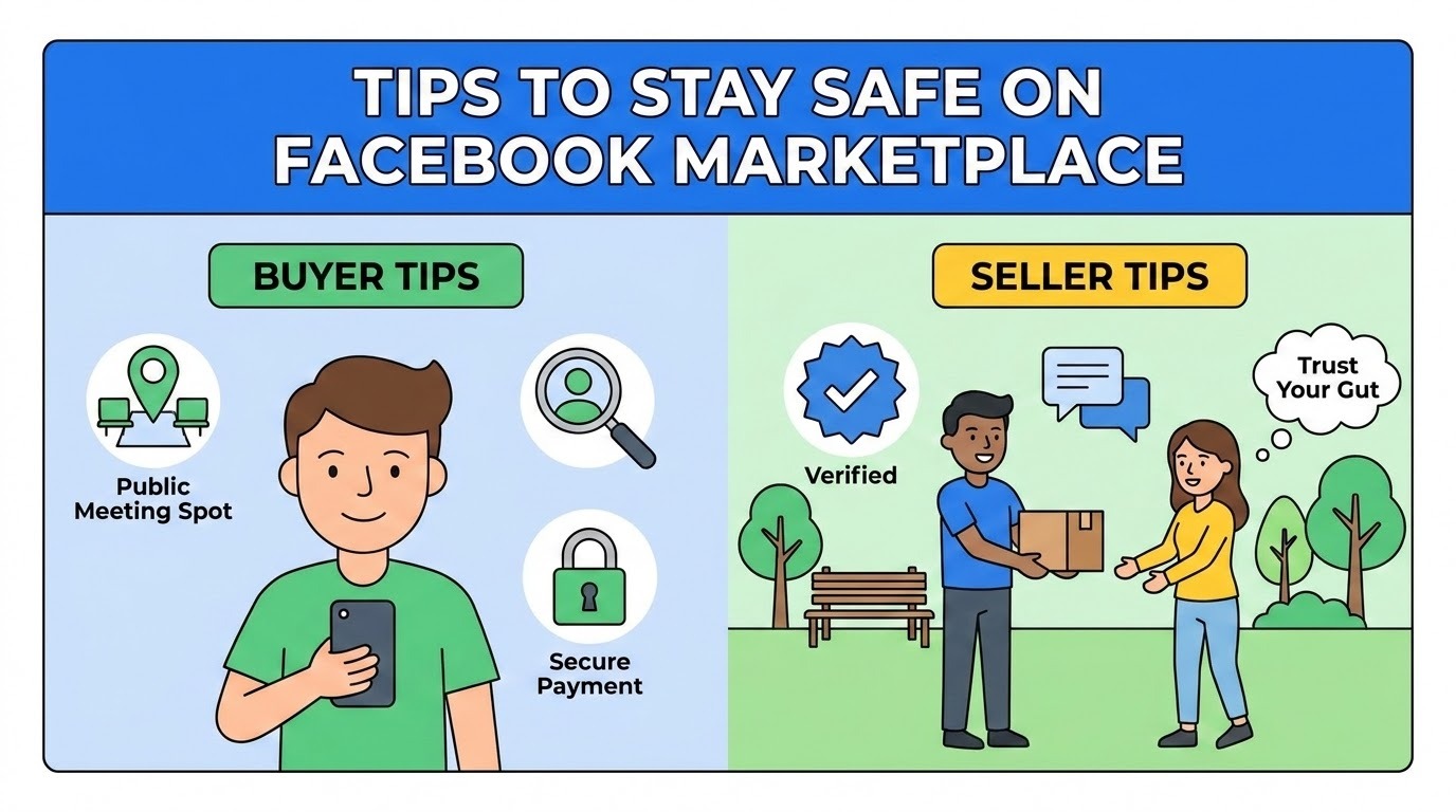 Tips to stay safe on Facebook Marketplace